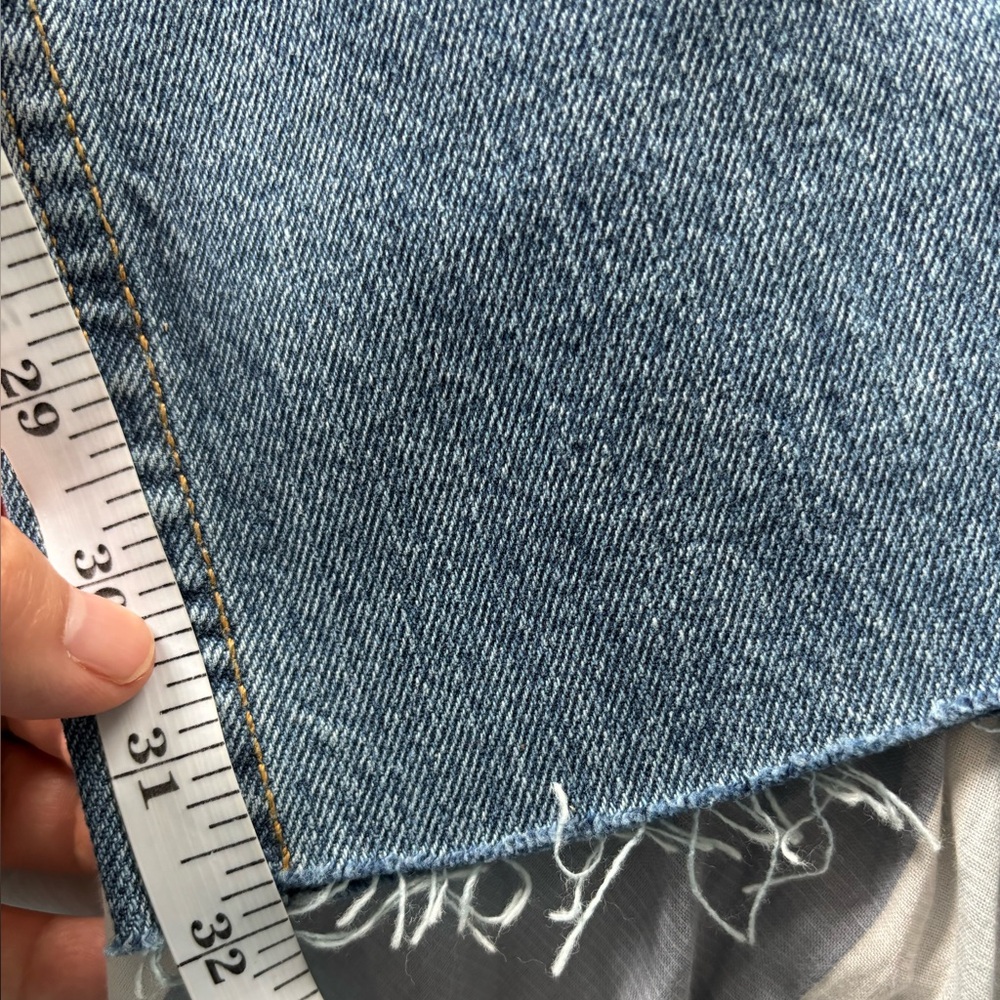 🚨3X$30🚨 Mango Blue Straight Leg Jeans Classic Style - Picture 12 of 13